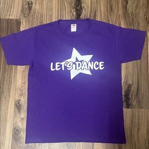 Fruit of the Loom Purple Star Dance Tee